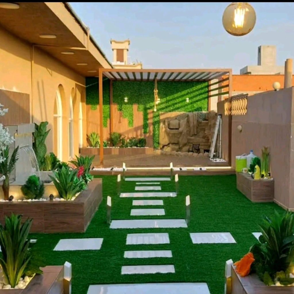 محلات تنسيق حدائق مع فنان بساتين