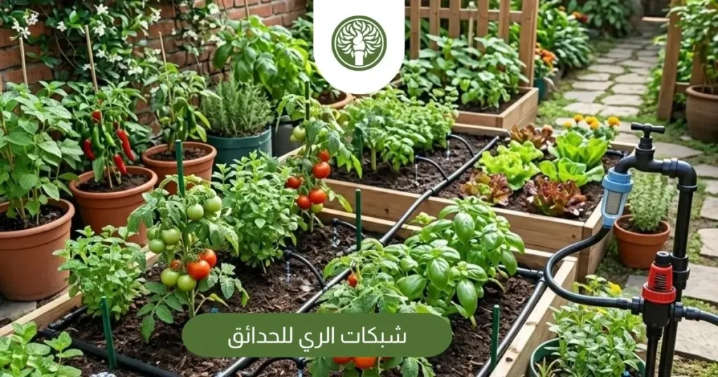 شبكات الري للحدائق